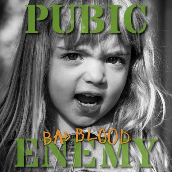 Lp 12” Pubic Enemy - Bad blood