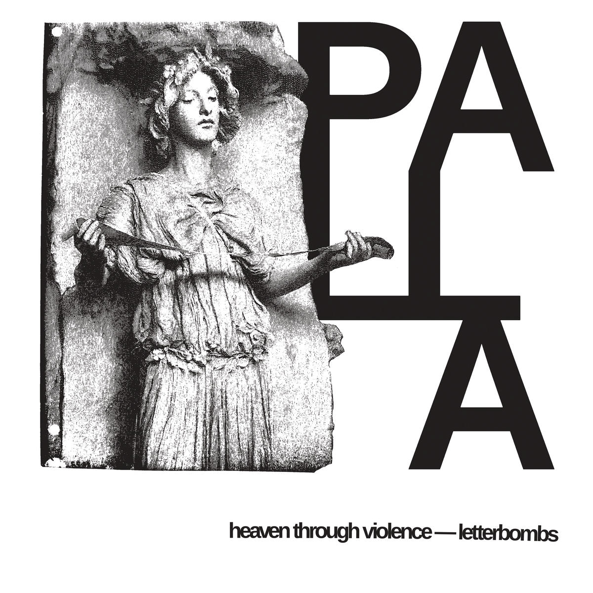 Lp 12” Split Heaven Through violence / Letterbombs